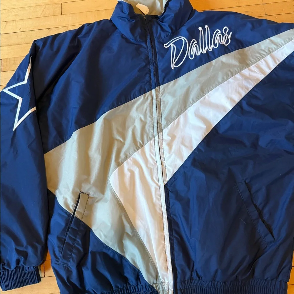 VINTAGE Lee Sport Dallas Cowboys Jacket - Picture 3 of 6